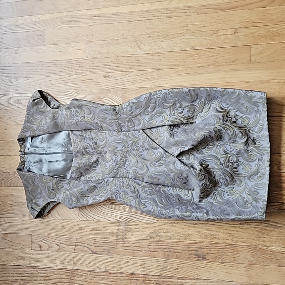 Karen Millen brocade bodycon dress 4 - Picture 3 of 11